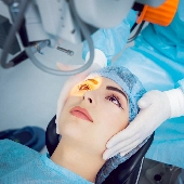 gently removing the cataract